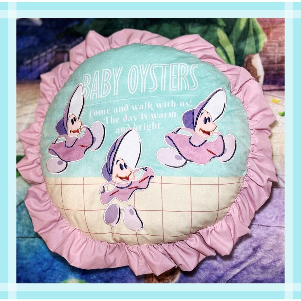 Bandai Disney Melody in a Dream Young Oysters Cushion Pillow Alice Ichiban Kuji